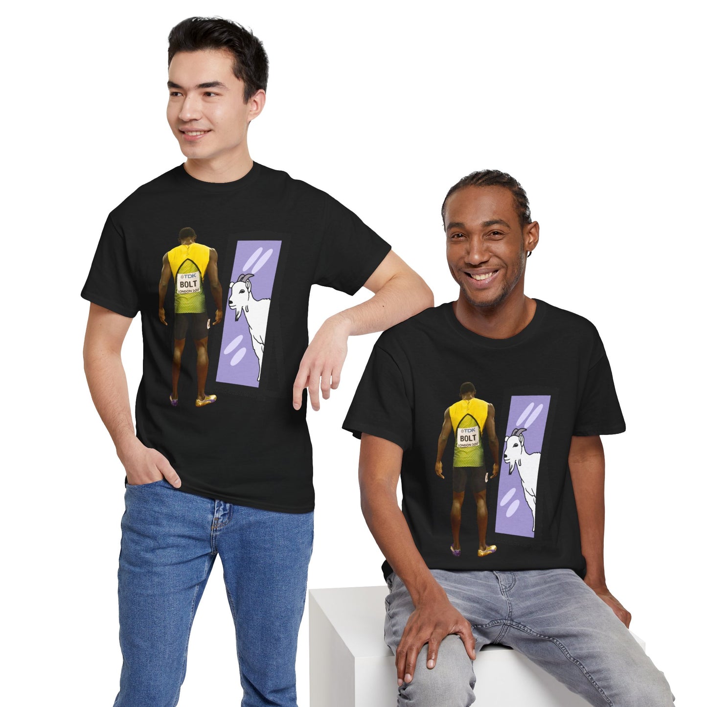 USAIN G.O.A.T. TEE SHIRT