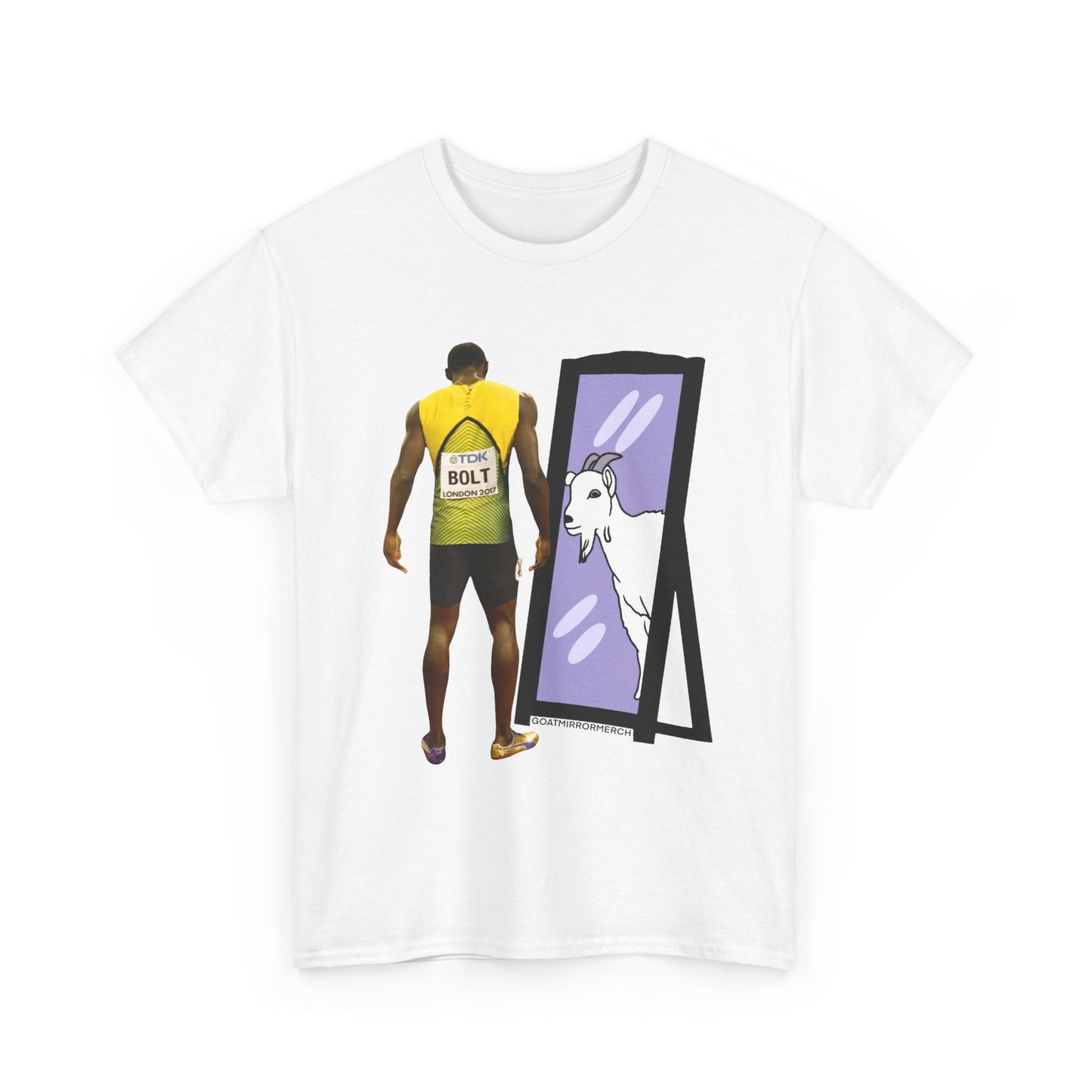 USAIN G.O.A.T. TEE SHIRT