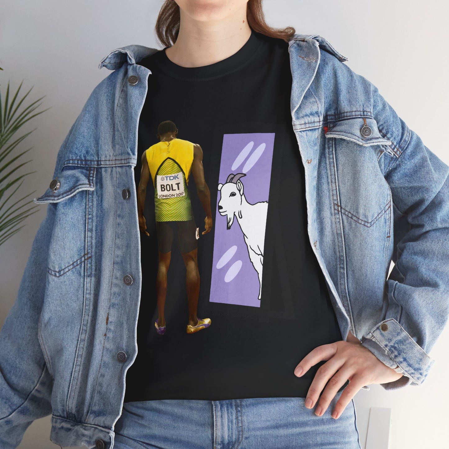 USAIN G.O.A.T. TEE SHIRT