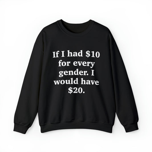 $10 A GENDER
